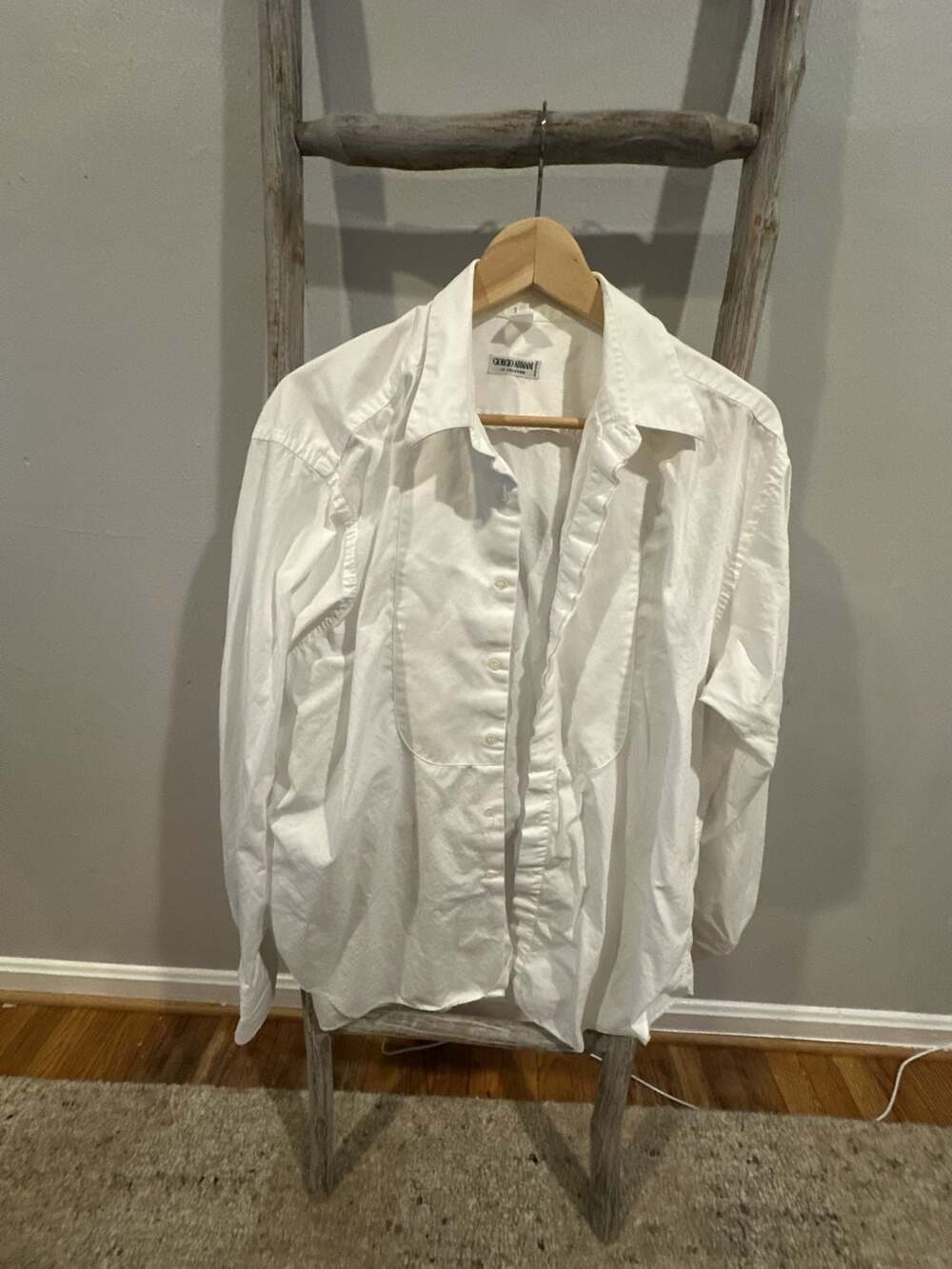 Giorgio Armani Le Collezioni White Dress Shirt